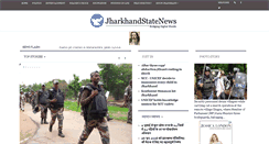 Desktop Screenshot of jharkhandstatenews.com